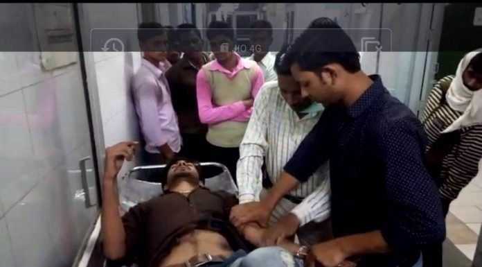 मामूली विवाद में गोली मारी