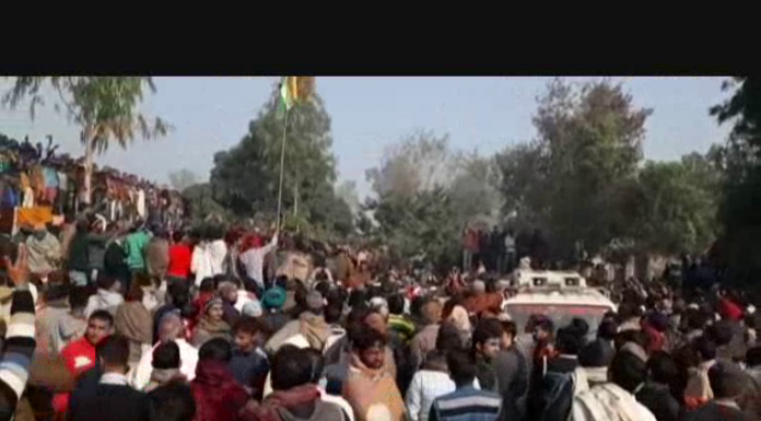 शहीद सचिन को हजारों लोगों ने नम आँखों से दी श्रद्धांजलि