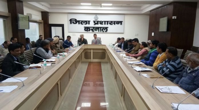 15 व 18 फरवरी के आंदोलन व धरने-जूलूस की स्थिति से निपटने के लिए प्रशासन पूर्णत: प्रतिबद्ध – डीसी