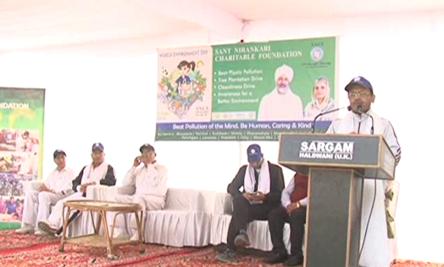 नैनीताल में विश्व पर्यावरण दिवस पर संत निरंकारी चैरीटेबल फाउन्डेशन ने सफाई अभियान चलाया