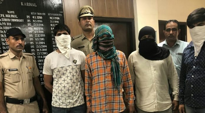 करनाल – पुलिस पूछताछ में आरोपियों ने बताया यू.पी. के गैंगस्टर मुन्ना बजरंगी से ली थी मदद