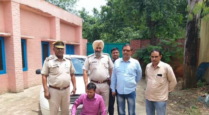करनाल -नशे की तस्करी करता सेना का हवलदार गिरफ्तार