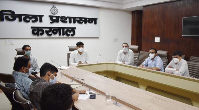 Karnal – प्रतिदिन एक परचेज सैंटर में अधिकतम 100 किसानों की ही फसल खरीदी जाए – उपायुक्त