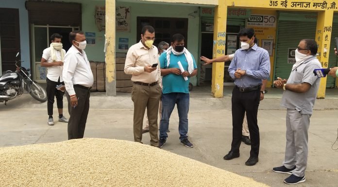 Karnal – उपायुक्त ने करनाल की मंडियों व परचेज सेंटर की व्यवस्था का लिया जायजा