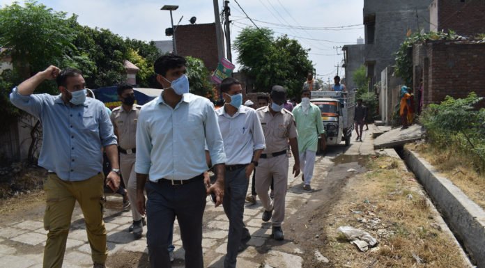 Karnal – रांवर पुल के पास आवर्धन नहर के कटाव के कारण करीब 250 एकड़ जमीन में पानी भरा