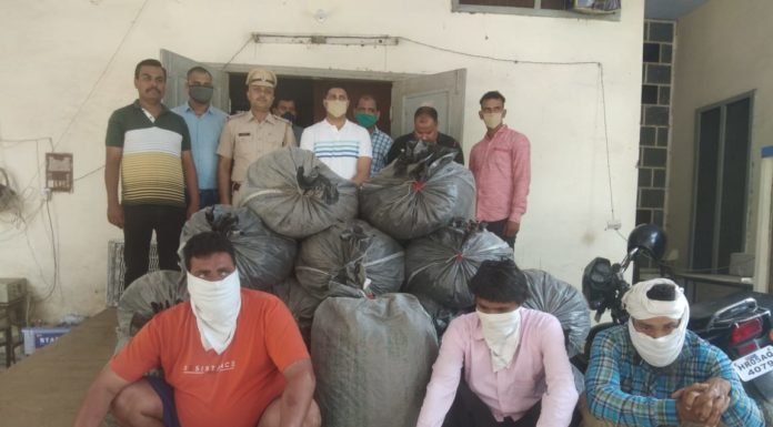 करनाल -पुलिस टीम ने 12 लाख कीमत के नशीले पदार्थ सहित तीन आरोपी काबू किए