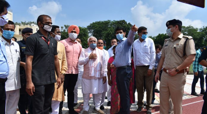 करनाल – हरियाणा को स्पोटर्स हब बनाएंगे : मुख्यमंत्री मनोहर लाल