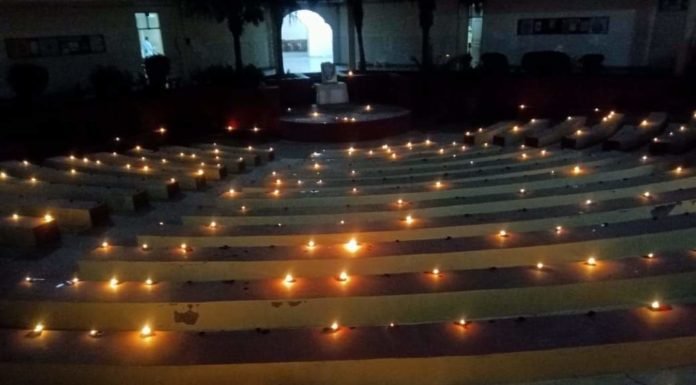 गुरुग्राम-आरएसएस ने सब के सुख की कामना के साथ मनाया गया दीपोत्सव