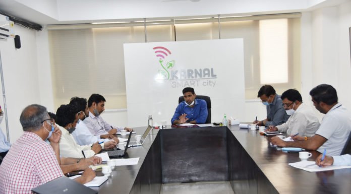 करनाल -स्मार्ट सिटी में सुरक्षा से जुड़ा अहम प्रोजेक्ट आई.सी.सी.सी. मुकम्मल होने की ओर अग्रसर-उपायुक्त
