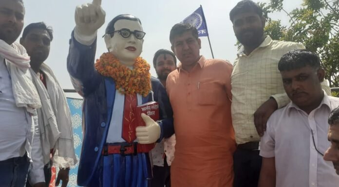 करनाल -हर भारतवासी शिक्षित हो ऐसा था बाबा भीमराव अम्बेडकर का सपना :मास्टर नरेंद्र गोरसी