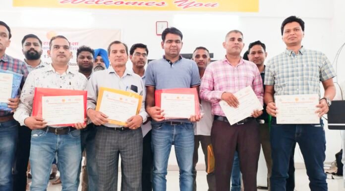 करनाल -राजकीय विद्यालय में हुआ किशोरावस्था प्रशिक्षण कार्यशाला का आयोजन