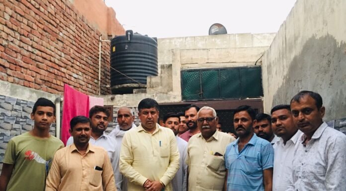 करनाल -सेवा, सुशासन और गरीब कल्याण भाजपा सरकार की प्राथमिकता-मास्टर नरेंद्र गोरसी