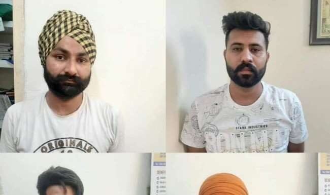करनाल – कोर्ट ने चारों संदिग्ध आतंकियों को भेजा 10 दिन के पुलिस रिमांड पर