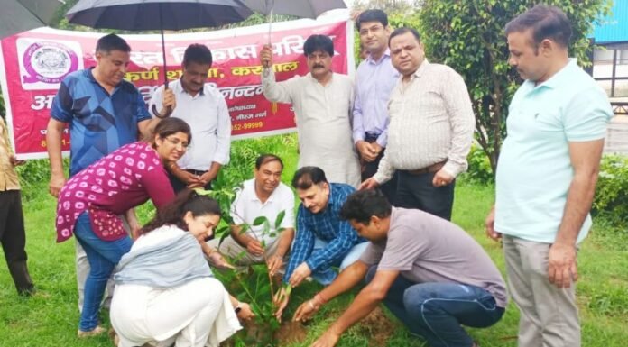 करनाल -भारत विकास परिषद, कर्ण शाखा ने पौधारोपण कर मनाया 60वां स्थापना दिवस