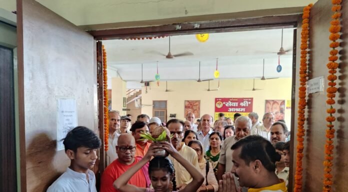 करनाल-जरूरतमंदों के लिए सेवा श्री आश्रम में मुफ्त पैथ लैब का शुभारम्भ