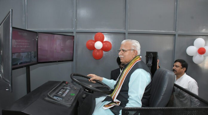 करनाल -अगले दो साल में पूरे प्रदेश में 8 और नए ड्राइविंग प्रशिक्षण संस्थान खोले जाएंगे : मुख्यमंत्री मनोहर लाल