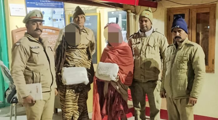 नैनीताल -नैनीताल पुलिस ने राजस्थान के दो चरस तस्करों को किया गिरफ्तार