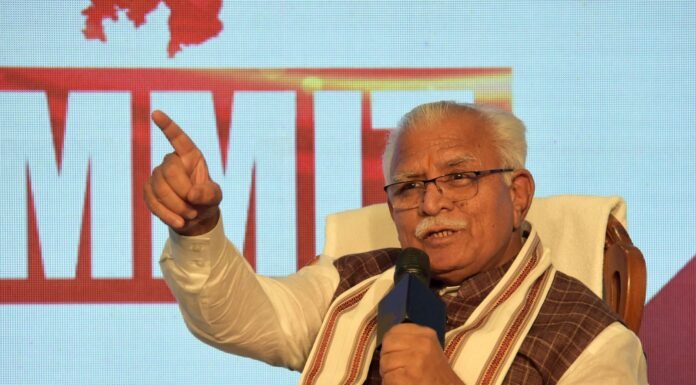 करनाल -हमारे लिए जाति का मतलब केवल हरियाणवी व परिवारवाद का मतलब पूरे प्रदेशवासी है : मुख्यमंत्री