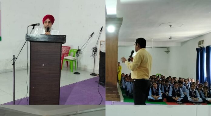 करनाल -स्वावलंबी भारत अभियान के अंतर्गत जे पी एस एकेडमी निसिंग में उद्यमिता प्रोत्साहन का कार्यक्रम का आयोजन