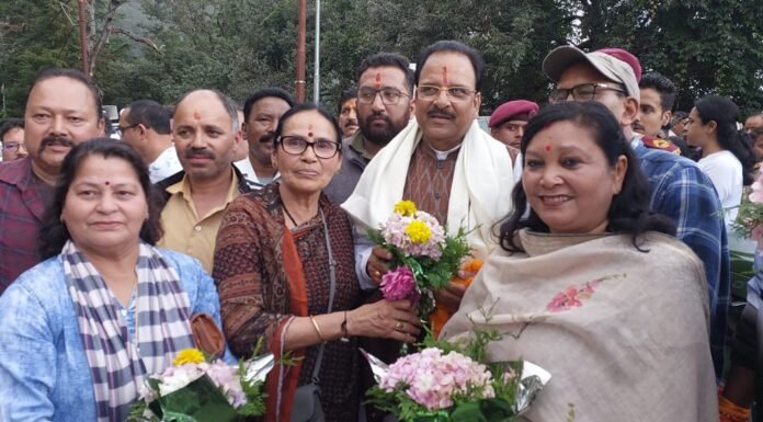 नैनीताल -केंद्रीय मंत्री अजय भट्ट ने किया नैनीताल छावनी परिषद पार्किंग स्थल का निरीक्षण