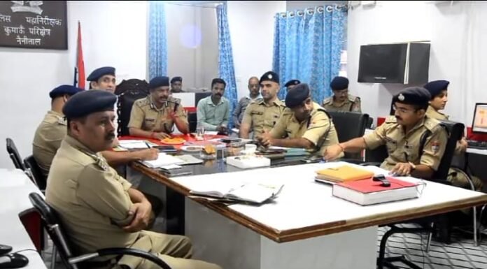 नैनीताल-पुलिस महानिरीक्षक आनन्द निलेश भरणे ने दिए अपराधियों की धरपकड़ तेज करने के निर्देश
