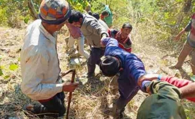 नैनीताल -खाई में वाहन गिरने से 7 की मौत