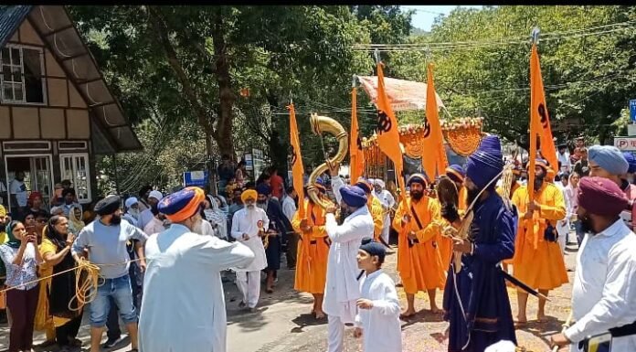 नैनीताल-नैनीताल में धूमधाम से मनाया गया गुरु अर्जुन देव जी का शहीदी दिवस
