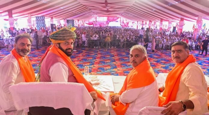 करनाल/नीलोखेड़ी-कांग्रेस और आम आदमी पार्टी दोनों भ्रष्टाचारी दल हैं : मुख्यमंत्री नायब सिंह सैनी