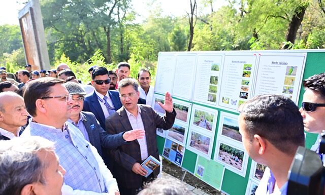 हल्द्वानी- सीएम ने हल्द्वानी सिटी पार्क का किया लोकार्पण