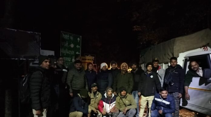 नैनीताल -भीमताल सिलौटी नौकुचियाताल में वन विभाग ने पकड़ा टाइगर