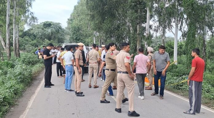 करनाल- इंद्री की झाड़ियों में मिला नाबालिग लड़की का शव