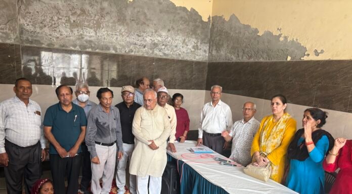 करनाल – बीमारी का मुकाबला करने के लिए पौष्टिक आहार जरूरी: चावला