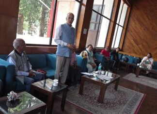 नैनीताल- UKD गोरखा प्रकोष्ठ के केंद्रीय अध्यक्ष सुरेन्द्र गुरुंग पहुँचे नैनीताल