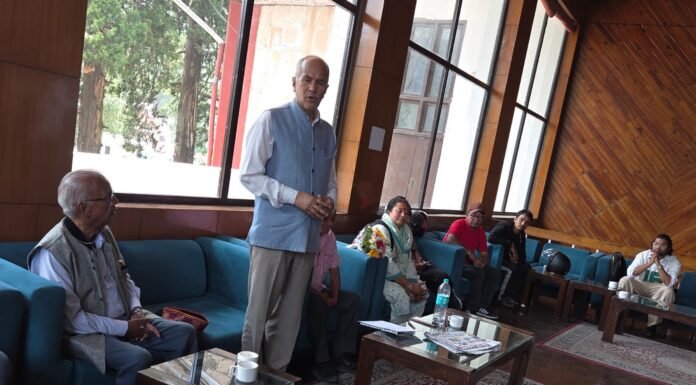 नैनीताल- UKD गोरखा प्रकोष्ठ के केंद्रीय अध्यक्ष सुरेन्द्र गुरुंग पहुँचे नैनीताल