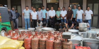 करनाल -बच्चों के मिड डे मील पर डाका डालने वाले 6 चोर और 2 कबाड़ी गिरफ्तार