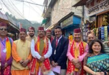 नैनीताल- श्री राम सेवक सभा द्वारा आयोजित 124 वें श्री नंदा देवी महोत्सव का शुभारंभ